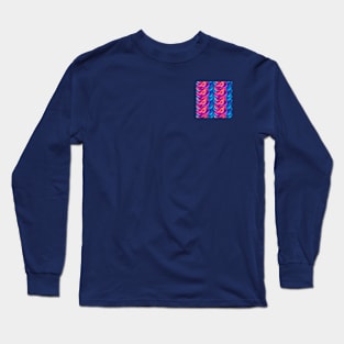 Discrete Bisexual Pride | LGBTQ+ Long Sleeve T-Shirt